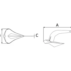 New Epsilon inox Mouillage, Ancre, Chaîne & Bouée·Ancre