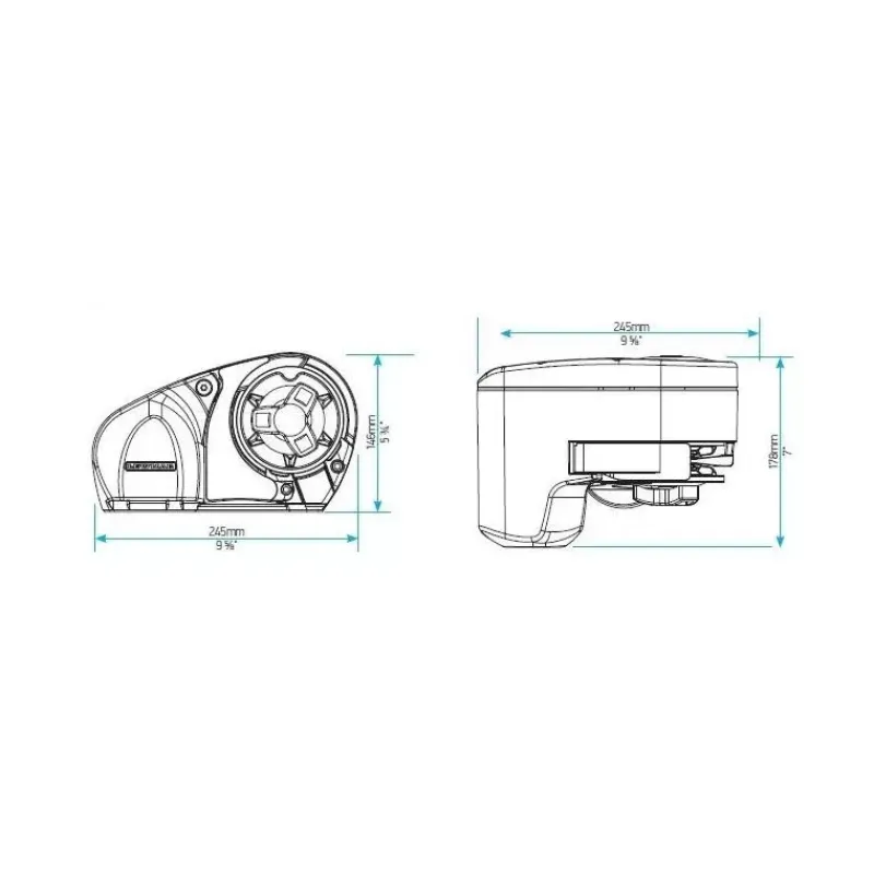 Guindeau Pro-Série 12 V | 1000 W*Lewmar