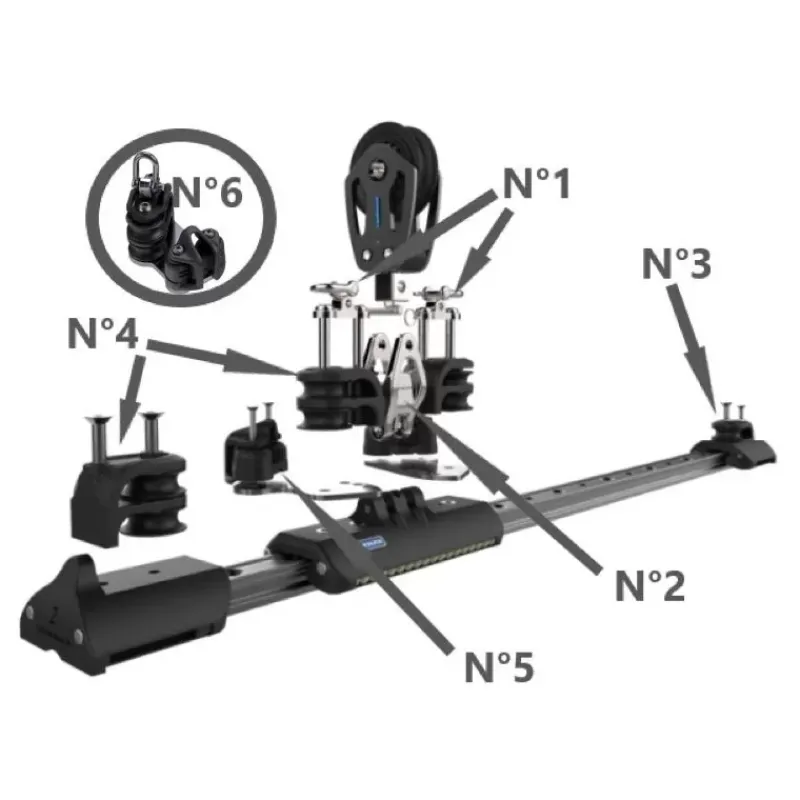 Pièces détachées NTR taille 2*Lewmar