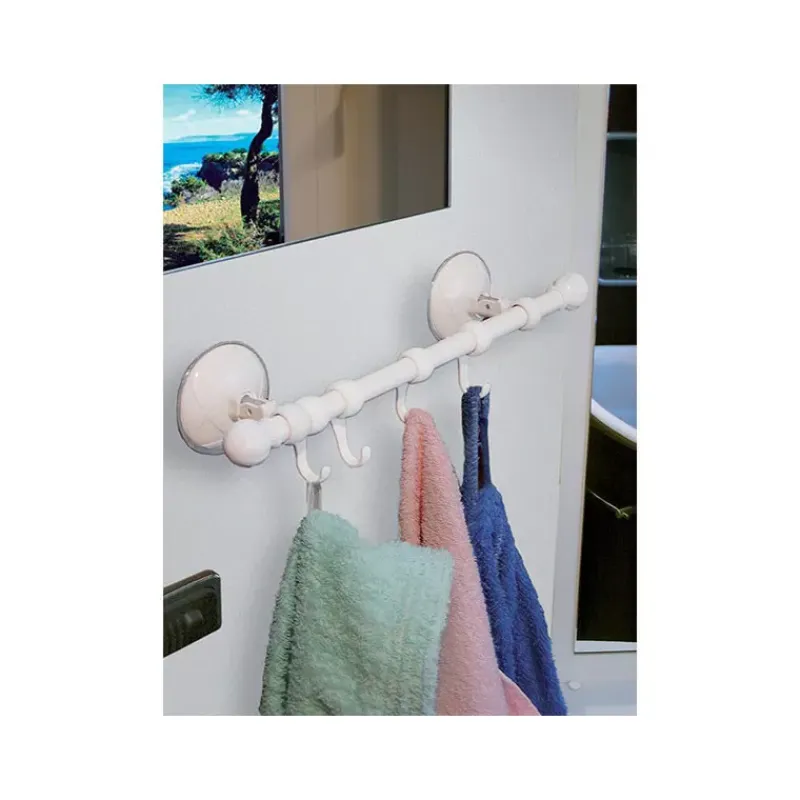 Barre avec crochets Rangement·Support & Rangement Multifonctions|Aménagement & Rangement·Rangement Divers & Multifonctions