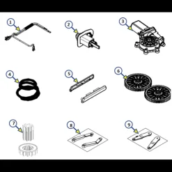 LIPPERT Pièces détachées marchepieds Project 2000*Lippert Components Discount