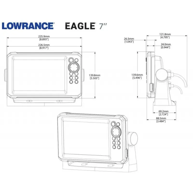 Sale Eagle 7 Combiné-Gps & Écrans Multifonctions·Combiné Sondeur-Gps