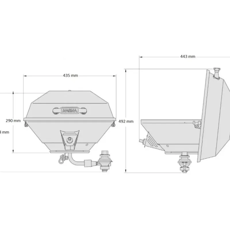 Marine Kettle 3 ø 432 mm | gaz*Magma Outlet