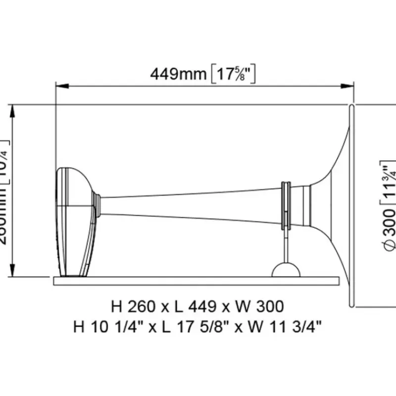 Avertisseur 24V pour bateau de plus de 20m*Marco Sale