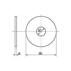 Online Rondelle inox A4 plate | Extra-Large LLU Visseries·Rondelle Et Écrou|Visserie·Écrou Et Rondelle