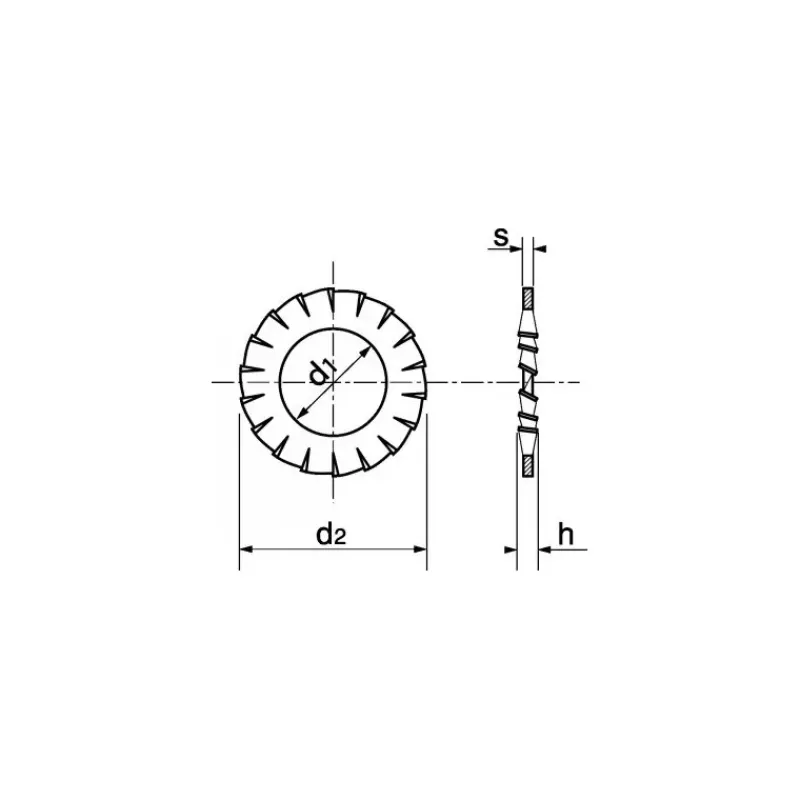 Outlet Rondelle éventail inox A4 Visseries·Rondelle Et Écrou|Visserie·Écrou Et Rondelle