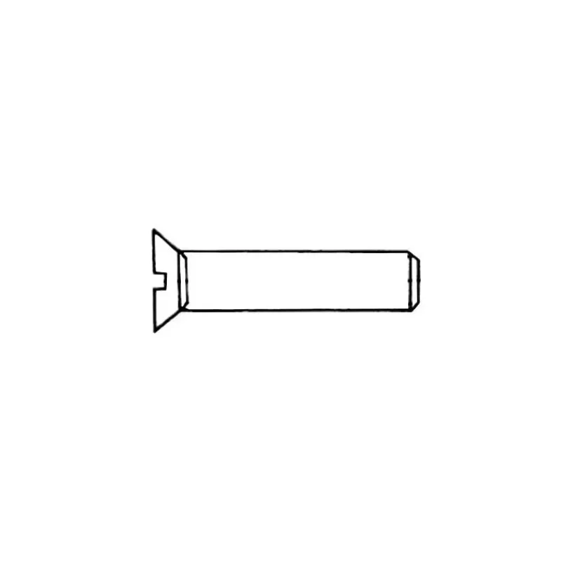 Vis métaux + écrou inox A4 T.F Fendue | ø 4 mm Visseries·Vis À Métaux|Visserie·Vis Métaux