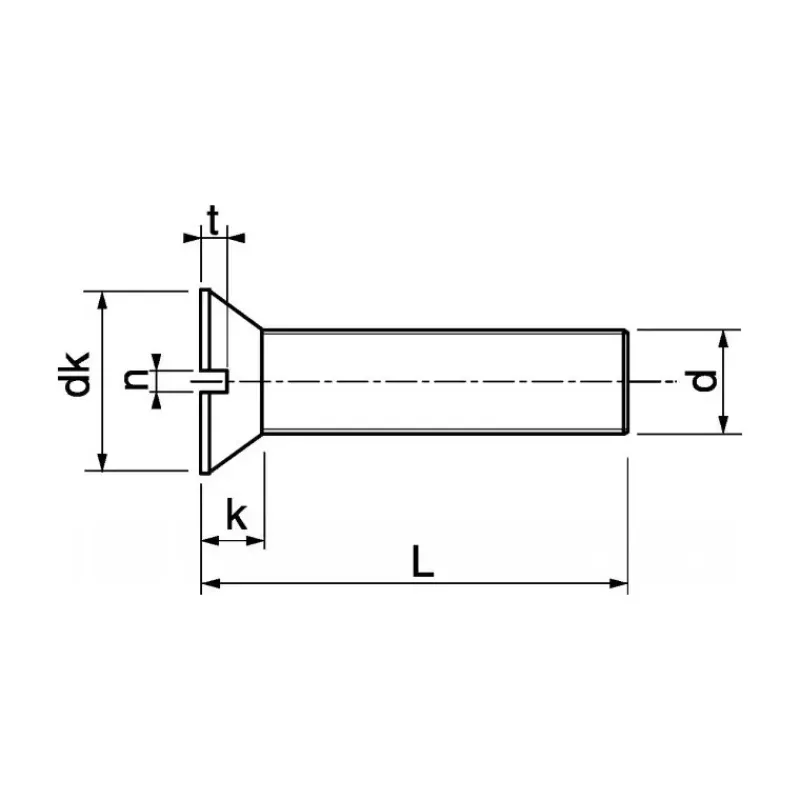 Vis métaux + écrou inox A4 T.F Fendue | ø 4 mm Visseries·Vis À Métaux|Visserie·Vis Métaux