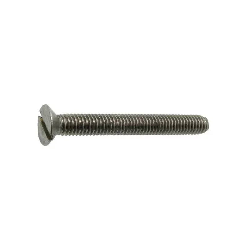 Vis métaux + écrou inox A4 T.F Fendue | ø 8 mm*Marinox Online
