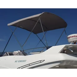 Clearance Bimini Élégance Inox haut | 3 arceaux Confort Extérieur - Cockpit·Bimini Top