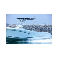 T-TOP Maxi Blanc Poste De Pilotage·Roll-Bar, T-Top, Anneau De Traction & Arceau