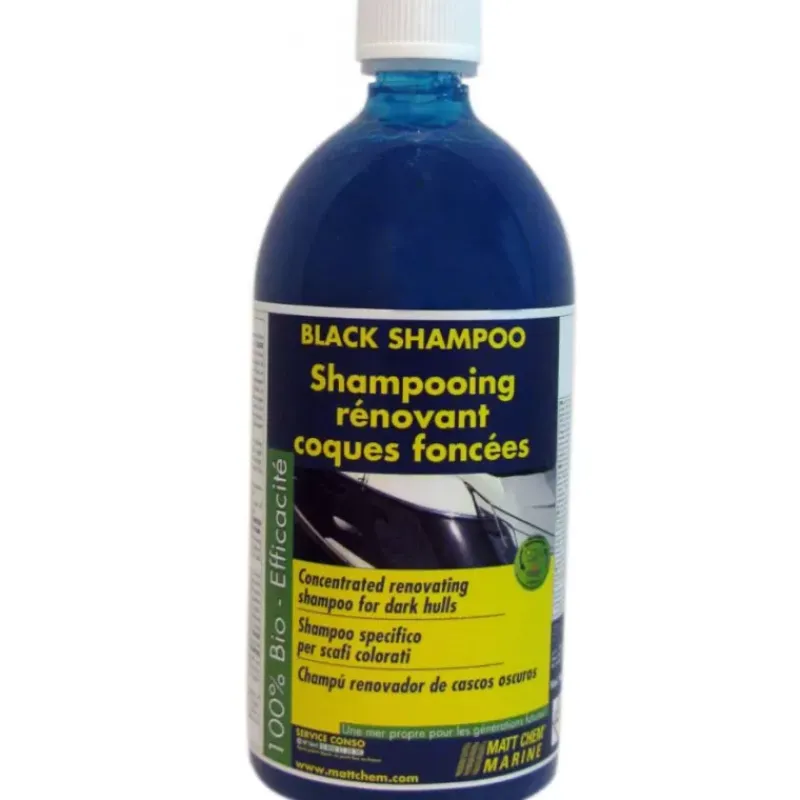 MATT CHEM Black Shampoo shampoing rénovant pour coque foncée*Matt Chem Marine Clearance