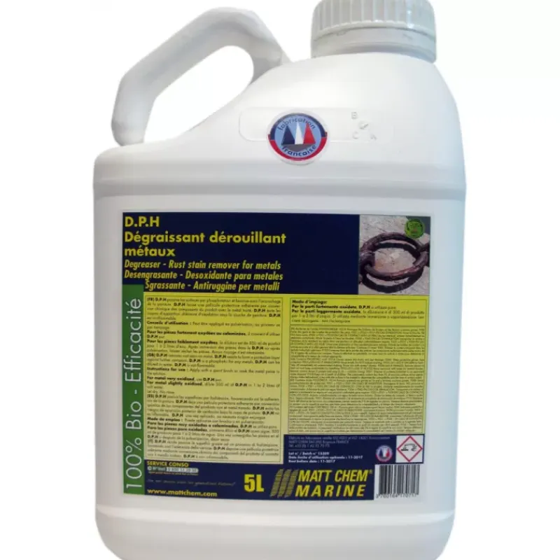 MATT CHEM D.P.H Dégraissant dérouillant métaux ferreux*Matt Chem Marine New