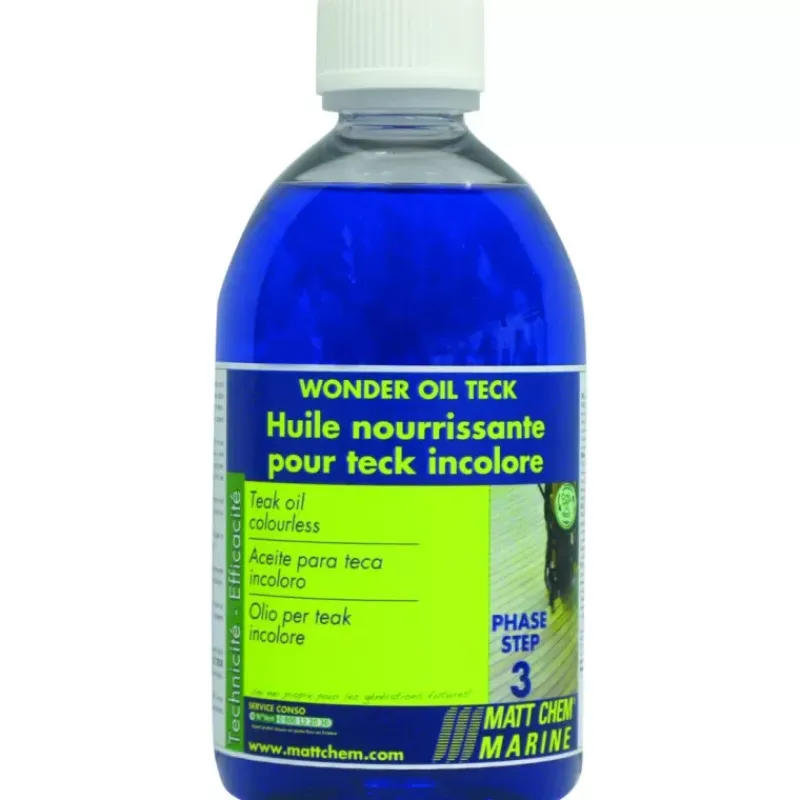 Sale MATT CHEM Wonder Oil-teck huile de teck incolore | phase 3 Produit D'Entretien Et De Nettoyage·Entretien Du Bois Et Teck