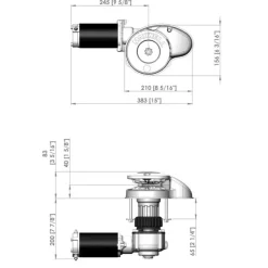Online Guindeau RC-8 12V | 600W Barbotin 6 - 7 mm Guindeau·Guindeau Électrique