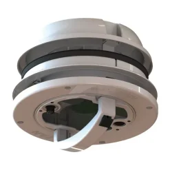 Outlet MaxxFan Dome Plus à LED blanc Grille & Aération·Aérateur De Toit