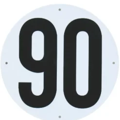 Discount ME Disque limitation 90 km/h à visser Signalisation