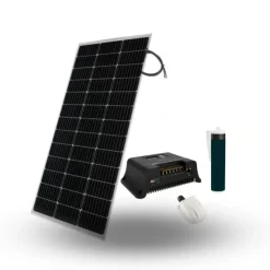 Best Kit solaire PERC | 140 W Solaire·Kit Panneau Solaire Rigide|Energie Solaire·Kit Panneau Solaire Rigide