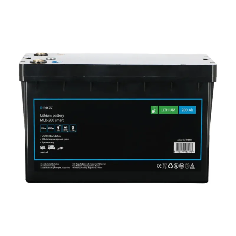 Outlet MLB-200 Smart Batterie lithium | 200 Ah - 2560 Wh Batterie·Batterie Lithium|Batteries·Batterie Lithium