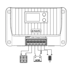 Outlet MSC-4030 | Régulateur solaire MPPT 30 A Solaire·Régulateur De Charge|Energie Solaire·Régulateur De Charge