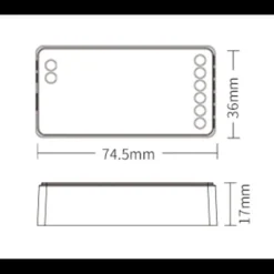 Contrôleur RGBW LED avec télécommande tactile 12 / 24V*MiBOXER New