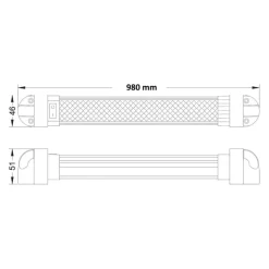 ML Réglette Rotaled 2400*ML LINARD Online