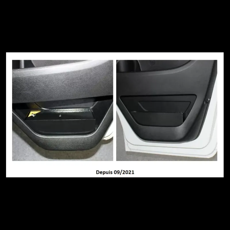 Coffre-fort pour portière passager Ducato*MOBIL-SAFE