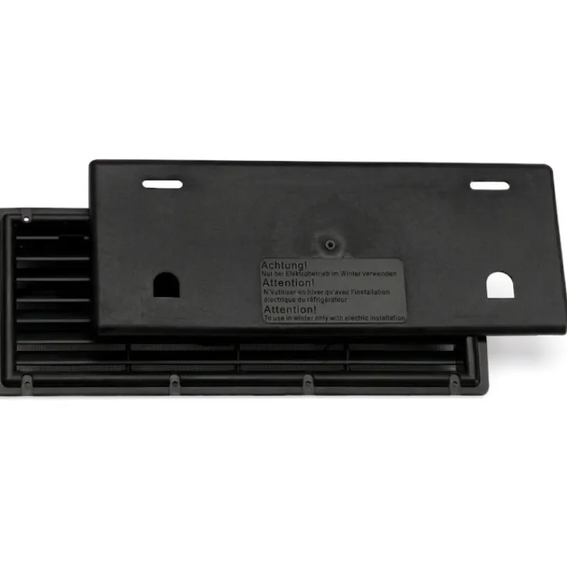 kit grille frigo trimixte | 375 x 150 noir*MPK Outlet