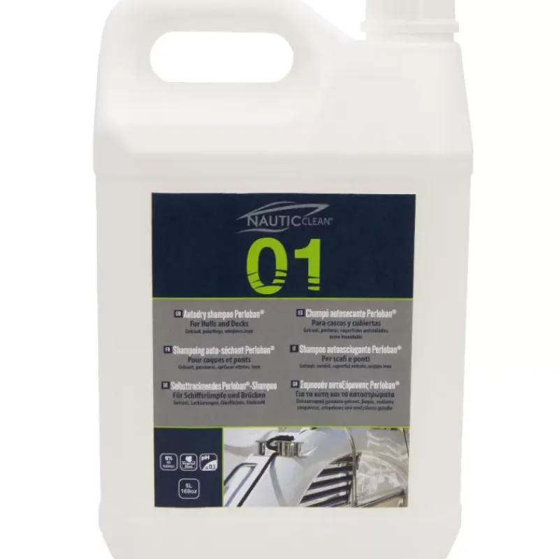 Outlet 01 Shampoing auto-séchant Perloban Produit D'Entretien Et De Nettoyage·Nettoyant Coque Et Pont