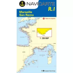 Best Routière Marseille à San Remo R1 Pavillon, Librairie & Cartographie·Navicarte