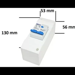 New Coffret interrupteur différentiel 30 mA Distribution & Protection·Protection, Coffret Et Disjoncteur Ac|Distribution & Protection·Coffret , Protection Et Disjoncteur Ac