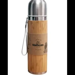 Thermos® bambou en acier 360 ml avec mug*Northcore Sale