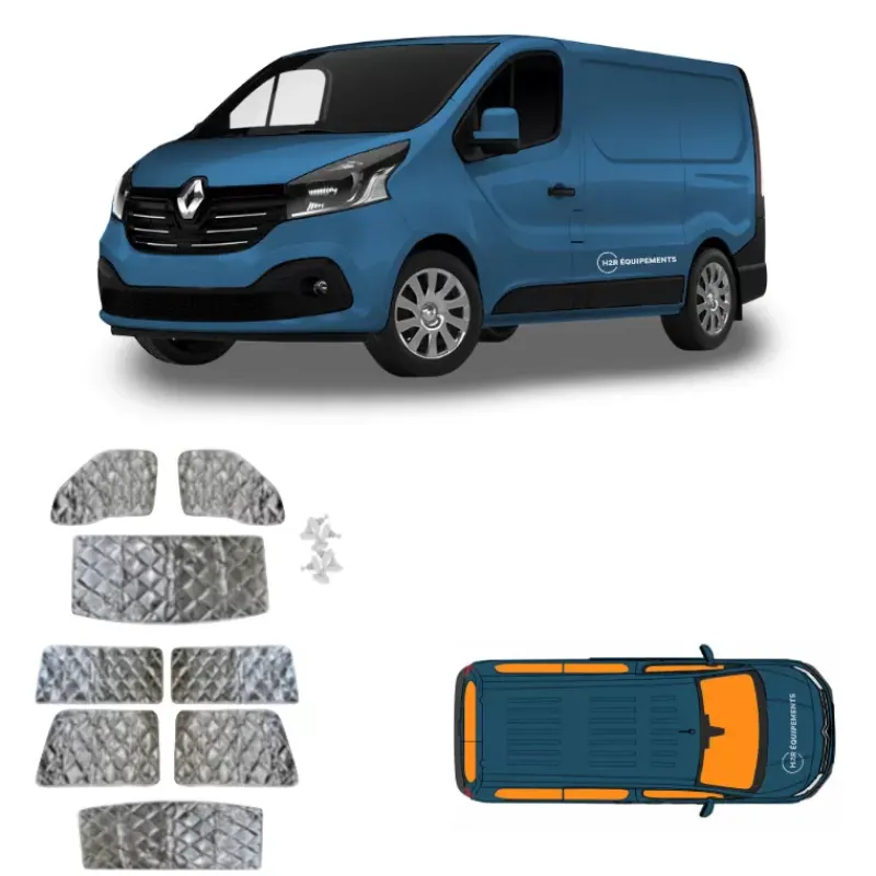 Kit intégral rideaux isolants | Trafic 3*NRF Discount