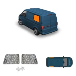 Outlet Rideaux isolants arrière | VW T5 / T6 / T6.1 Vw T5 / T6|Rideau Isolant, Volet & Moustiquaire·Rideau Volkswagen