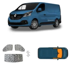 Rideaux isolants avant | Trafic 3 Renault Trafic / Primastar / Vivaro / Nv300|Rideau Isolant, Volet & Moustiquaire·Rideau Nissan