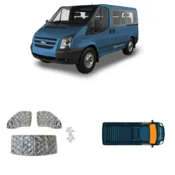 New Rideaux isolants avant | Transit 4 phase 2 Ford Transit|Rideau Isolant, Volet & Moustiquaire·Rideau Ford