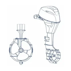 Clearance Protection hélice HB ø 230 mm Moteur Hors-Bord Thermique & Équipements·Stabilisateur & Protection Hélice