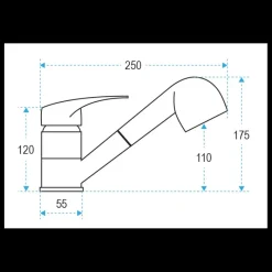 Robinet douchette Mitigeur*Nuova Rade New