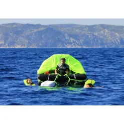 New OCEAN SAFETY BY HERO Radeau hauturier 10 personnes | -24 H | Container Radeau De Survie·Radeau Hauturier