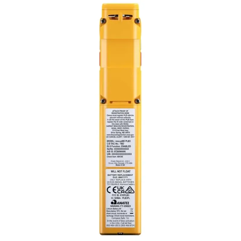 Balise personnelle RescueME PLB 3 + AIS*OCEAN SIGNAL New
