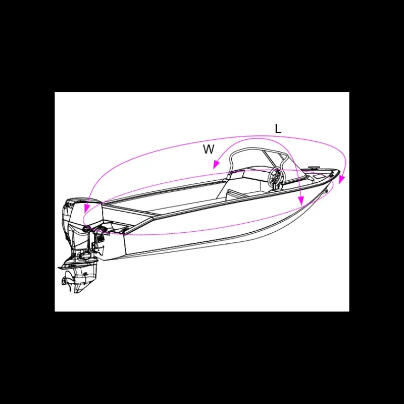 Taud pour vedette moteur inbord*Oceansouth