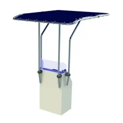 T-Top Alu ø 32 rétractable pour remorque*Oceansouth Discount