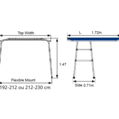 Discount T-Top alu Targa Poste De Pilotage·Roll-Bar, T-Top, Anneau De Traction & Arceau