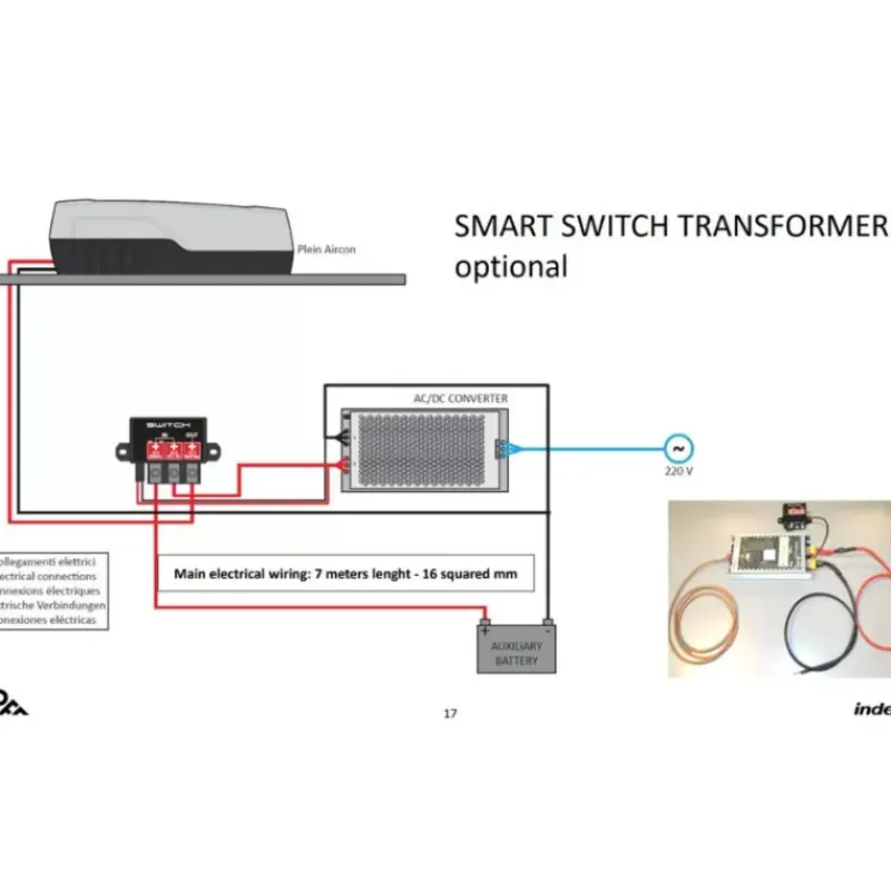 New OFF Smart Switch Plein-Aircon 230/12 V Climatisation·Accessoire Climatisation
