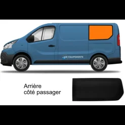 New Baie à coller | Trafic 3 Renault Trafic / Primastar / Vivaro / Nv300|Fenêtre & Baie·Fenêtre Opel