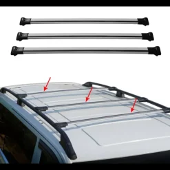 Barres de toit Elegance grises X 3 MB Vito*OMAC Clearance