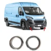 Cerclage feux antibrouillard AV Inox Ducato X290*OMAC Discount