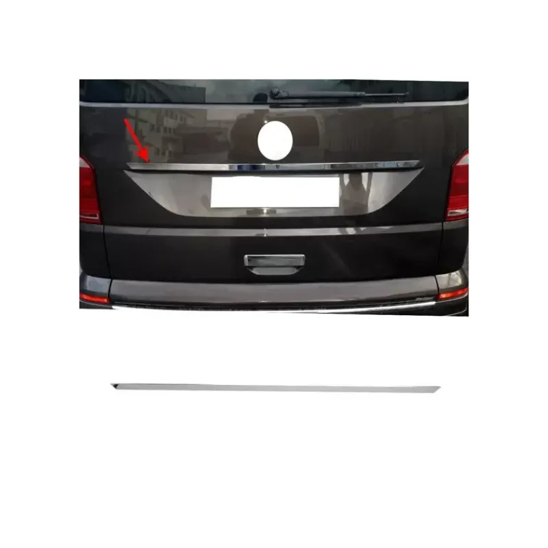 Couvre éclairage de plaque Inox VW T6*OMAC