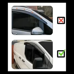 Déflecteur de vitres Trafic 2*OMAC New