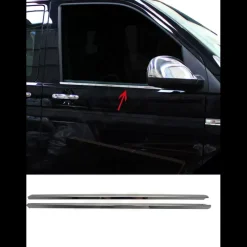 Best Moulure basse inox vitre AV VW T6 Vw T5 / T6|Accessoire Extérieur·Kit Carrosserie, Spoiler & Lame De Pare-Choc